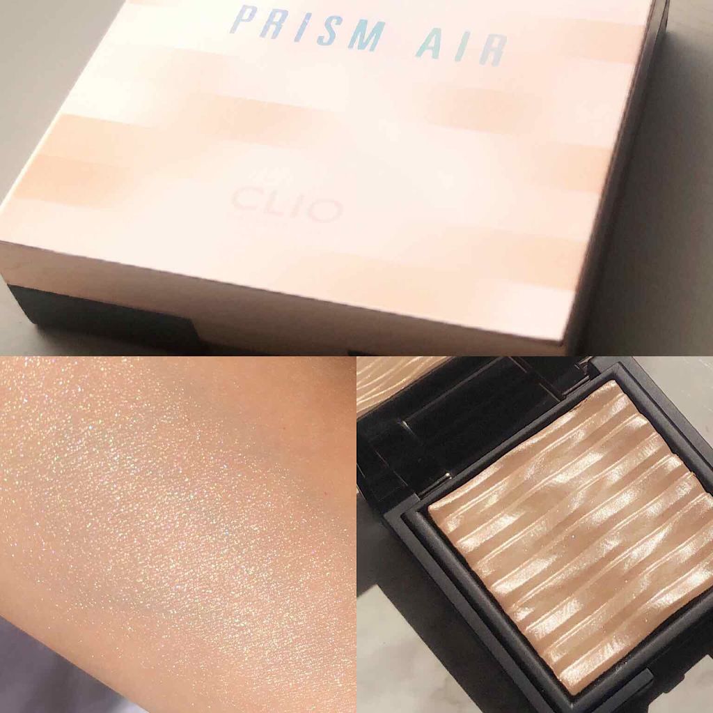 プリズム エアー ハイライター/CLIO/パウダーハイライトを使ったクチコミ（2枚目）