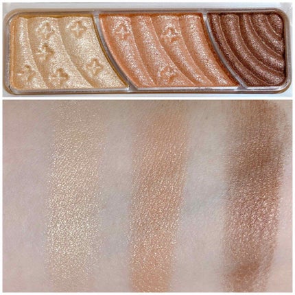 トーンアップアイシャドウ/CEZANNE/アイシャドウパレットを使ったクチコミ(2枚目)