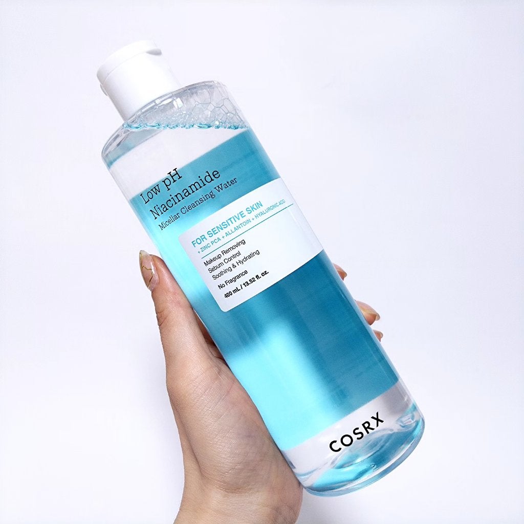 弱酸性 ナイアシンアミド ミセラークレンジングウォーター/COSRX/クレンジングウォーターを使ったクチコミ(2枚目)