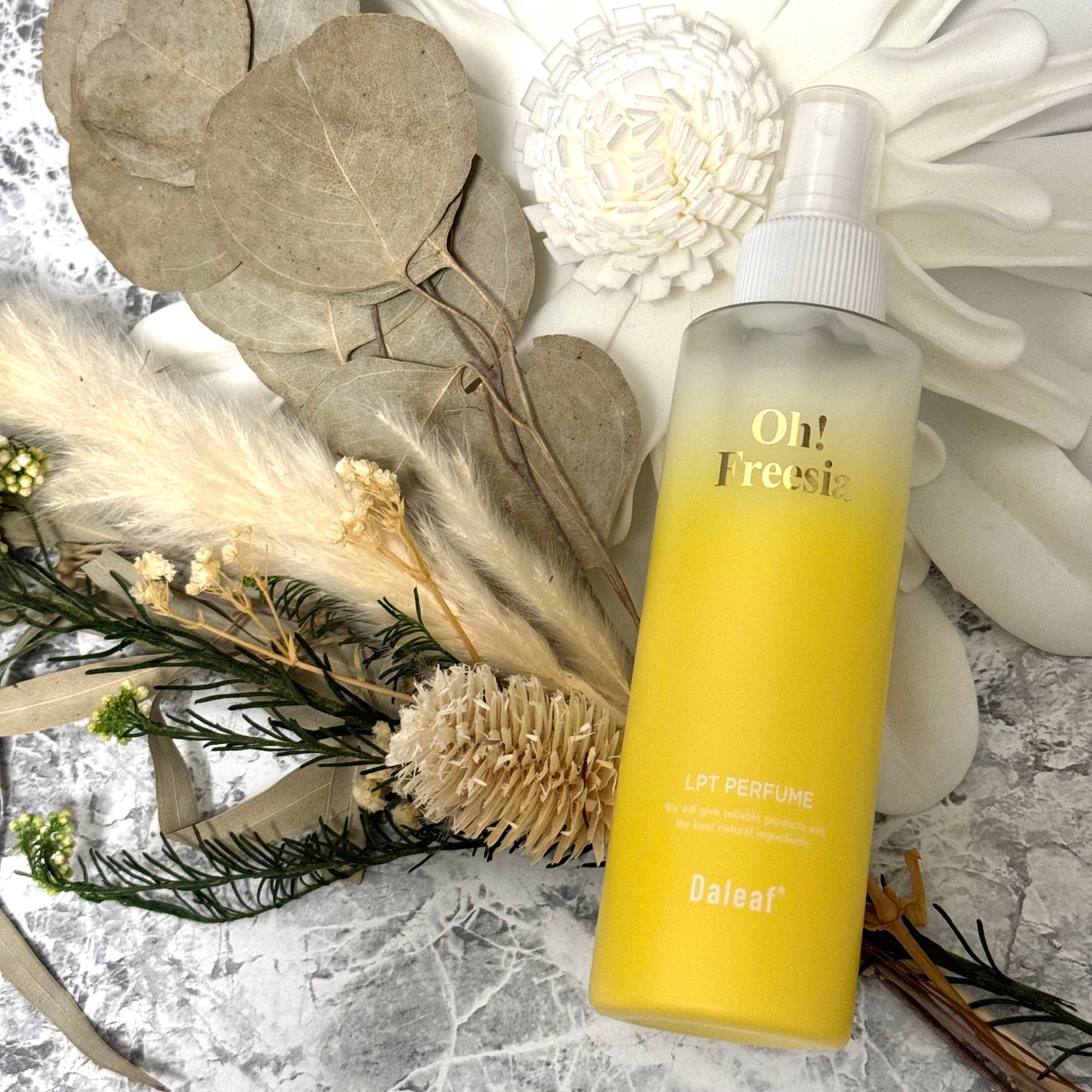 パフュームヘアパックインミスト Pink Breeze/Daleaf/アウトバストリートメントを使ったクチコミ(1枚目)