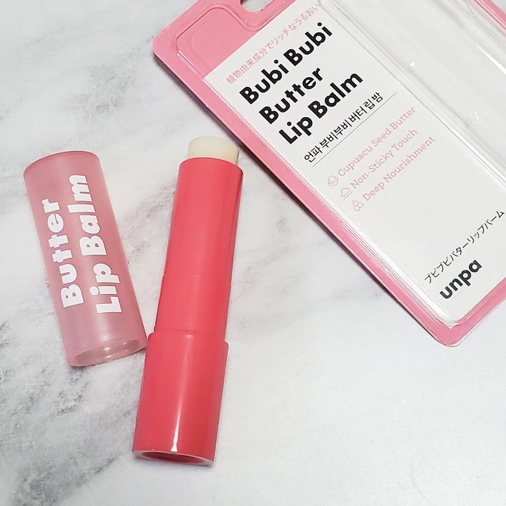 ブビブビ リップバーム/unpa/リップバームを使ったクチコミ（1枚目）