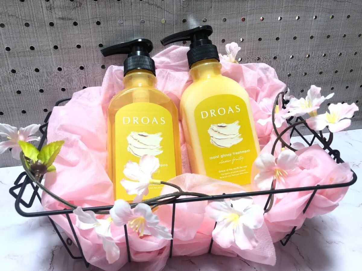 モイストグロッシーシャンプー/トリートメント/DROAS/市販シャンプーを使ったクチコミ（1枚目）