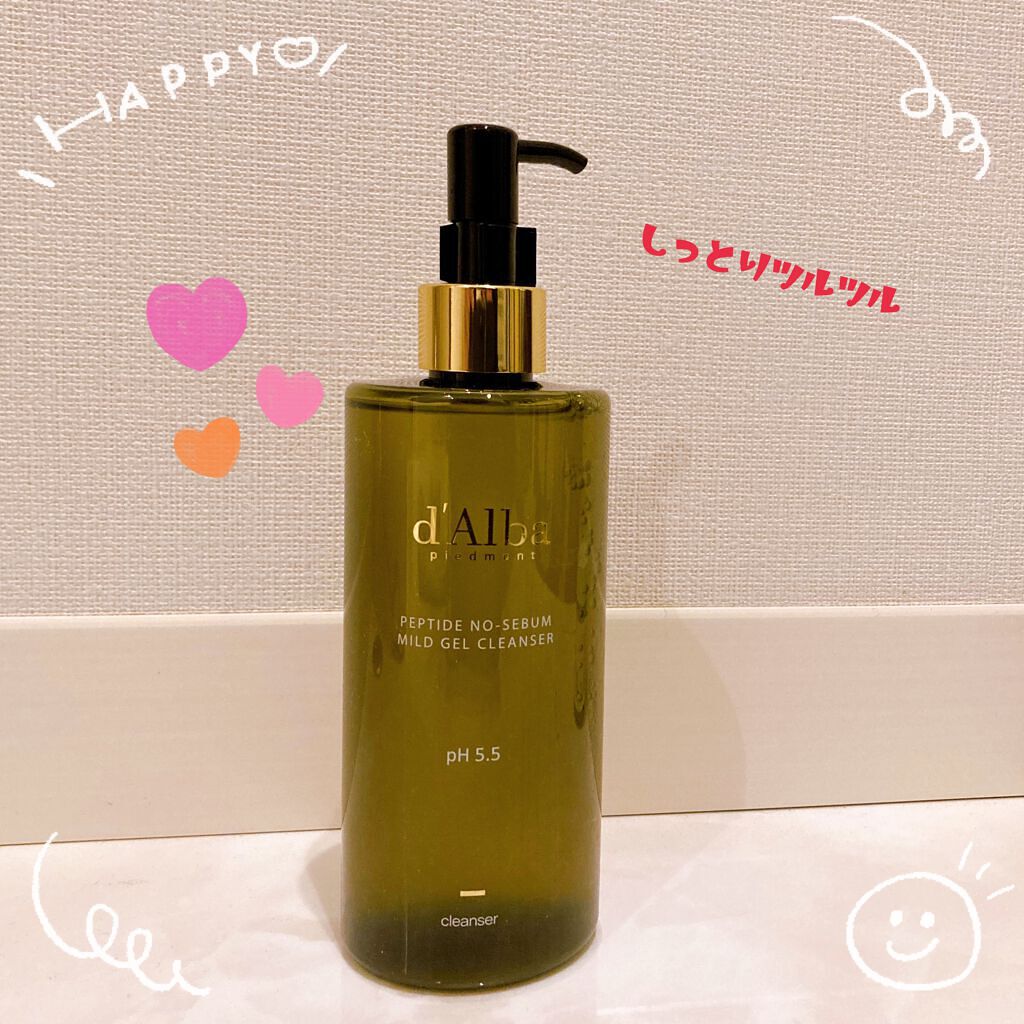 マイルドスキンバランシングヴィーガンクレンザー/ダルバ/洗顔フォームを使ったクチコミ（1枚目）