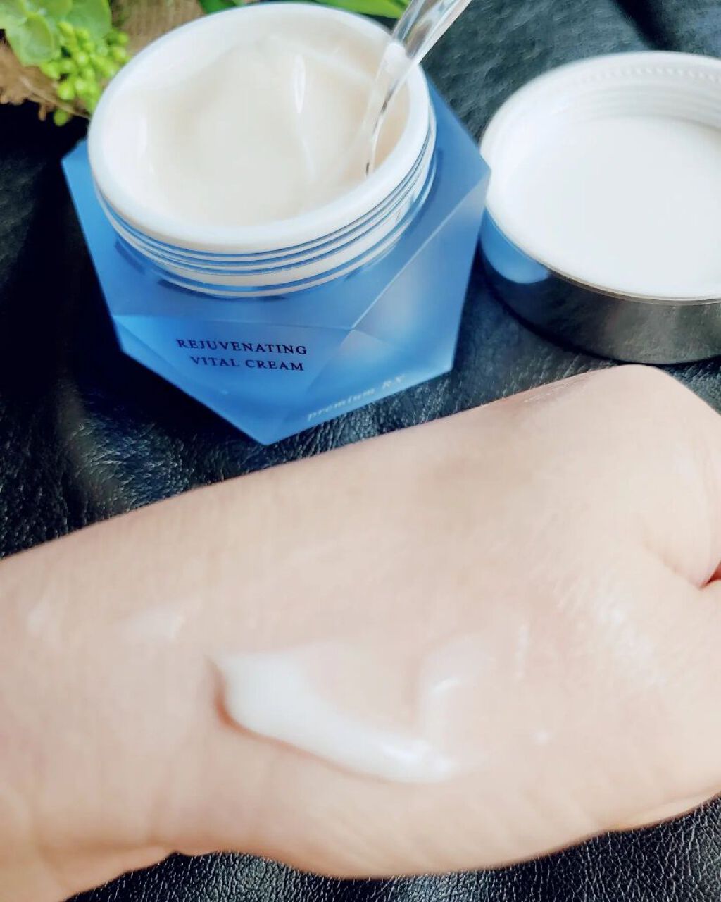 リジュブネイティング バイタルクリーム/BANOBAGI/フェイスクリームを使ったクチコミ（3枚目）