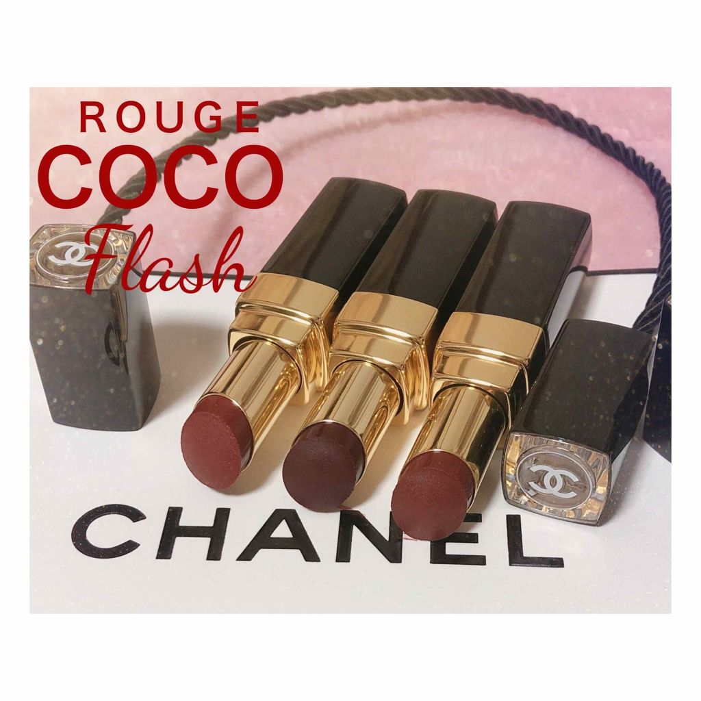 ルージュ ココ フラッシュ/CHANEL/口紅を使ったクチコミ(1枚目)