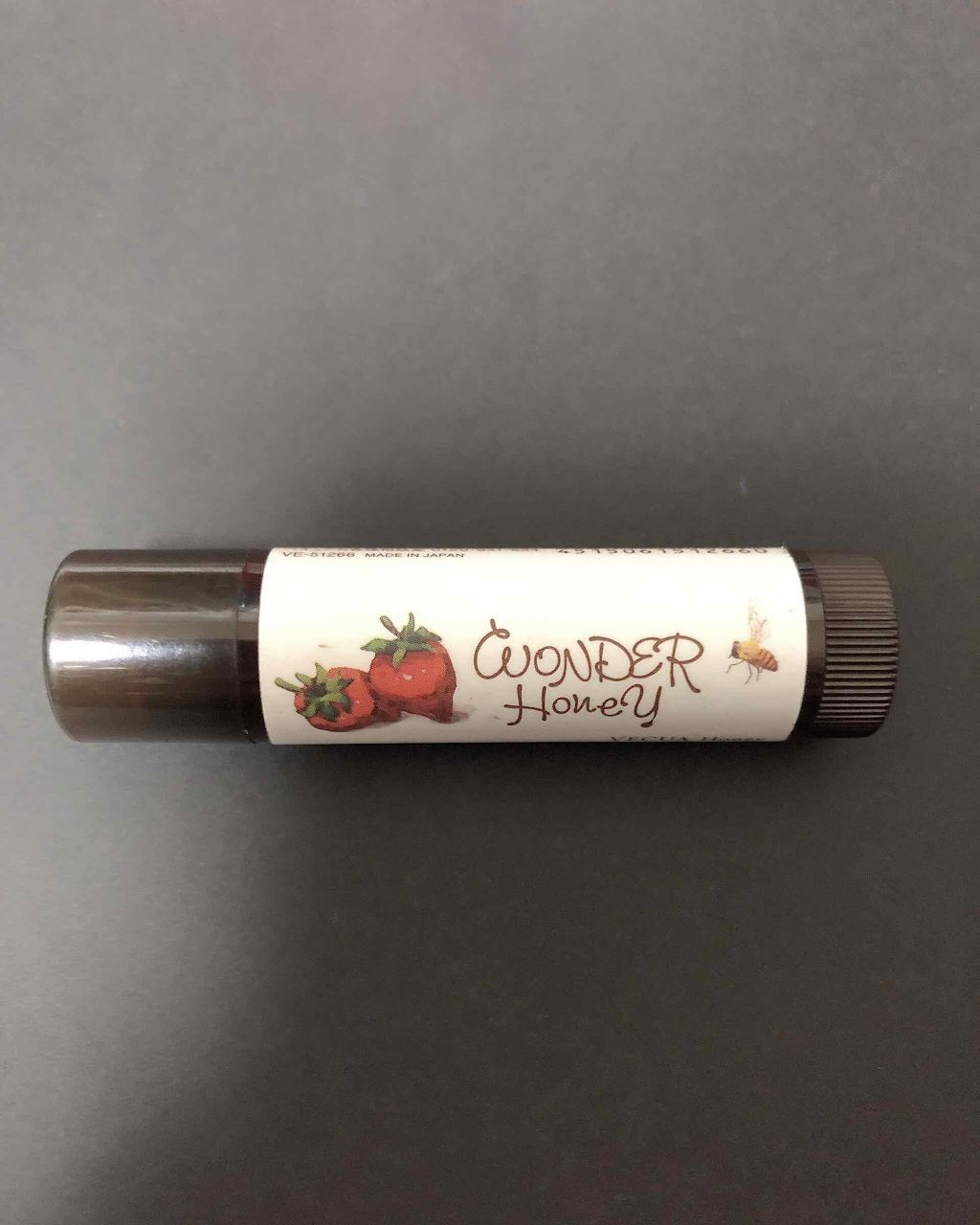 ワンダーハニー 色づくジューシー蜜リップ/VECUA Honey/リップクリームを使ったクチコミ（1枚目）