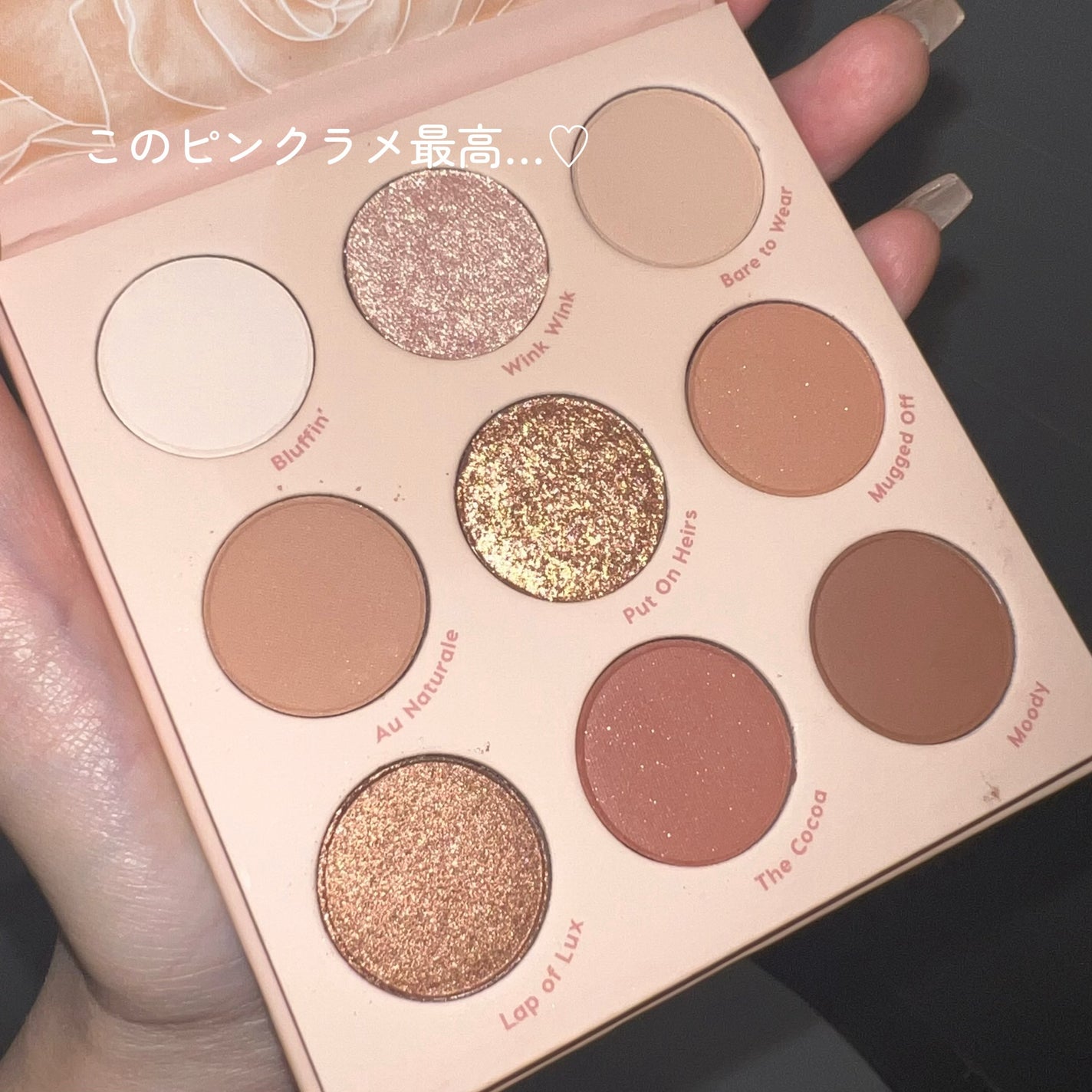 Pressed Powder Shadow /ColourPop/アイシャドウパレットを使ったクチコミ(3枚目)