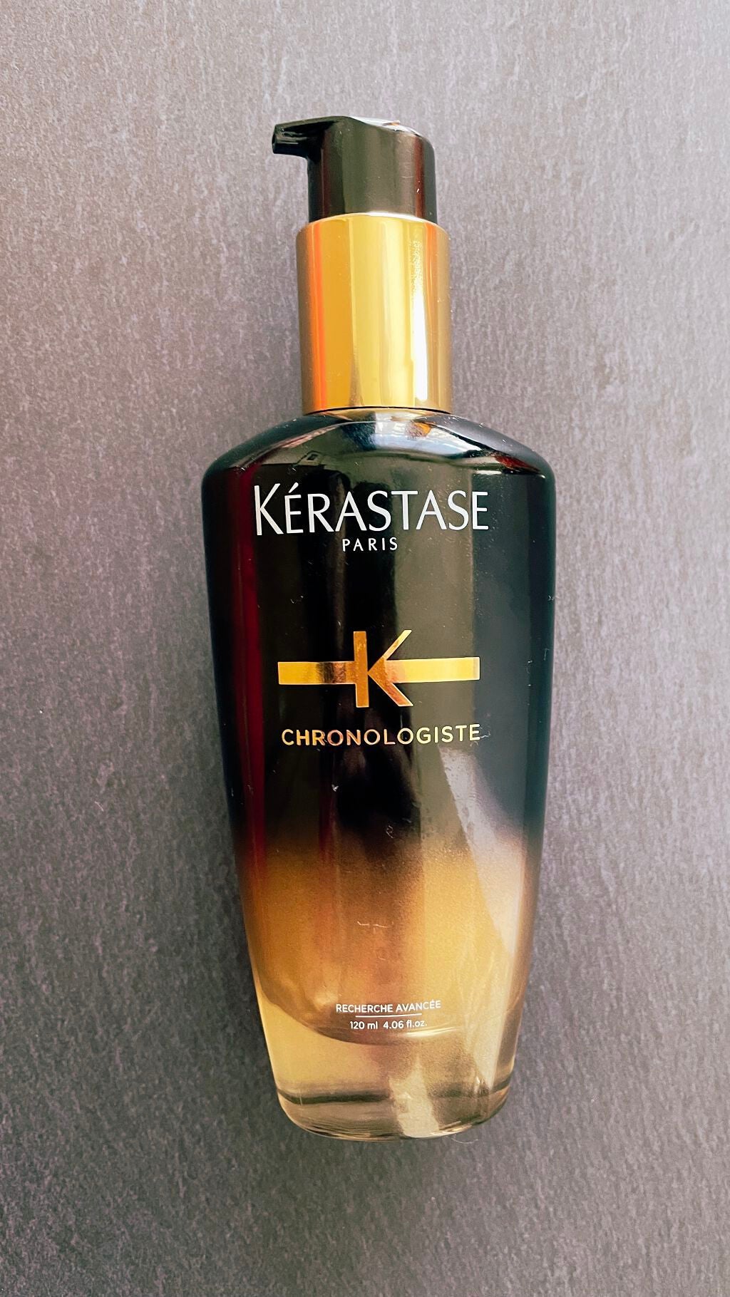 CH ユイル クロノロジスト R/ケラスターゼ/ヘアオイルを使ったクチコミ(3枚目)