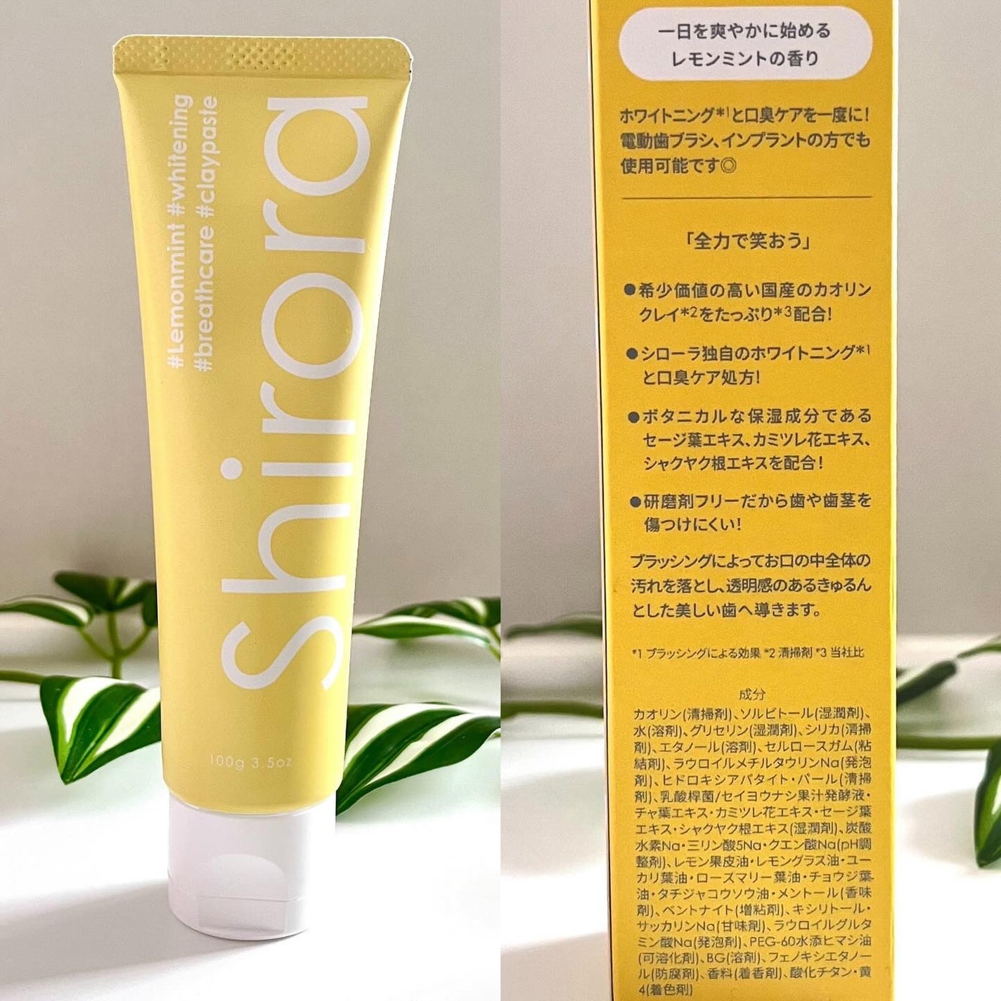 シローラクレイホワイトニング/Shirora/歯磨き粉を使ったクチコミ(4枚目)