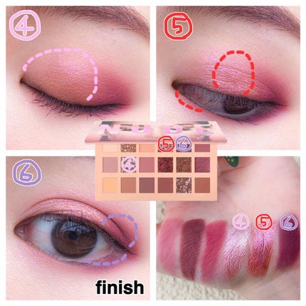 The New Nude Palette/Huda Beauty/アイシャドウパレットを使ったクチコミ(3枚目)