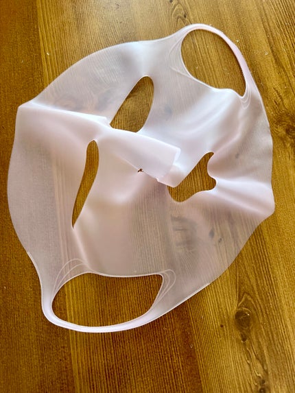 シリコーン潤マスク 3D/DAISO/その他スキンケアグッズを使ったクチコミ(4枚目)