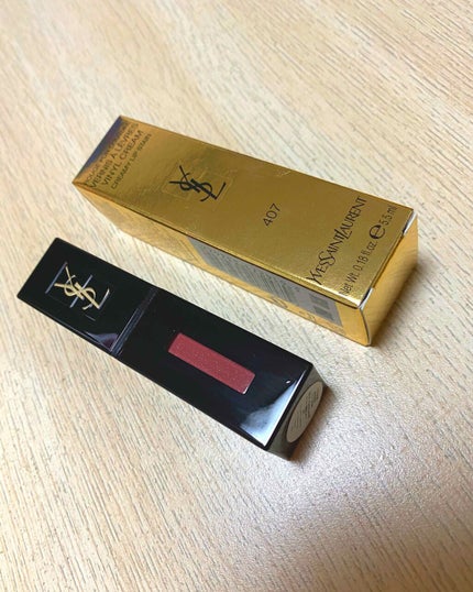 ルージュ ピュールクチュール ヴェルニ ヴィニルクリーム/YVES SAINT LAURENT BEAUTE/口紅を使ったクチコミ(1枚目)