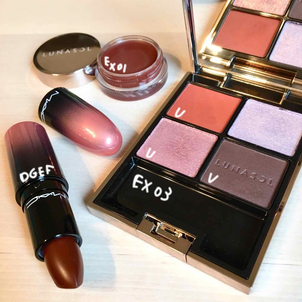 ホリデーフェイバリット2019/LUNASOL/メイクアップキットを使ったクチコミ（2枚目）