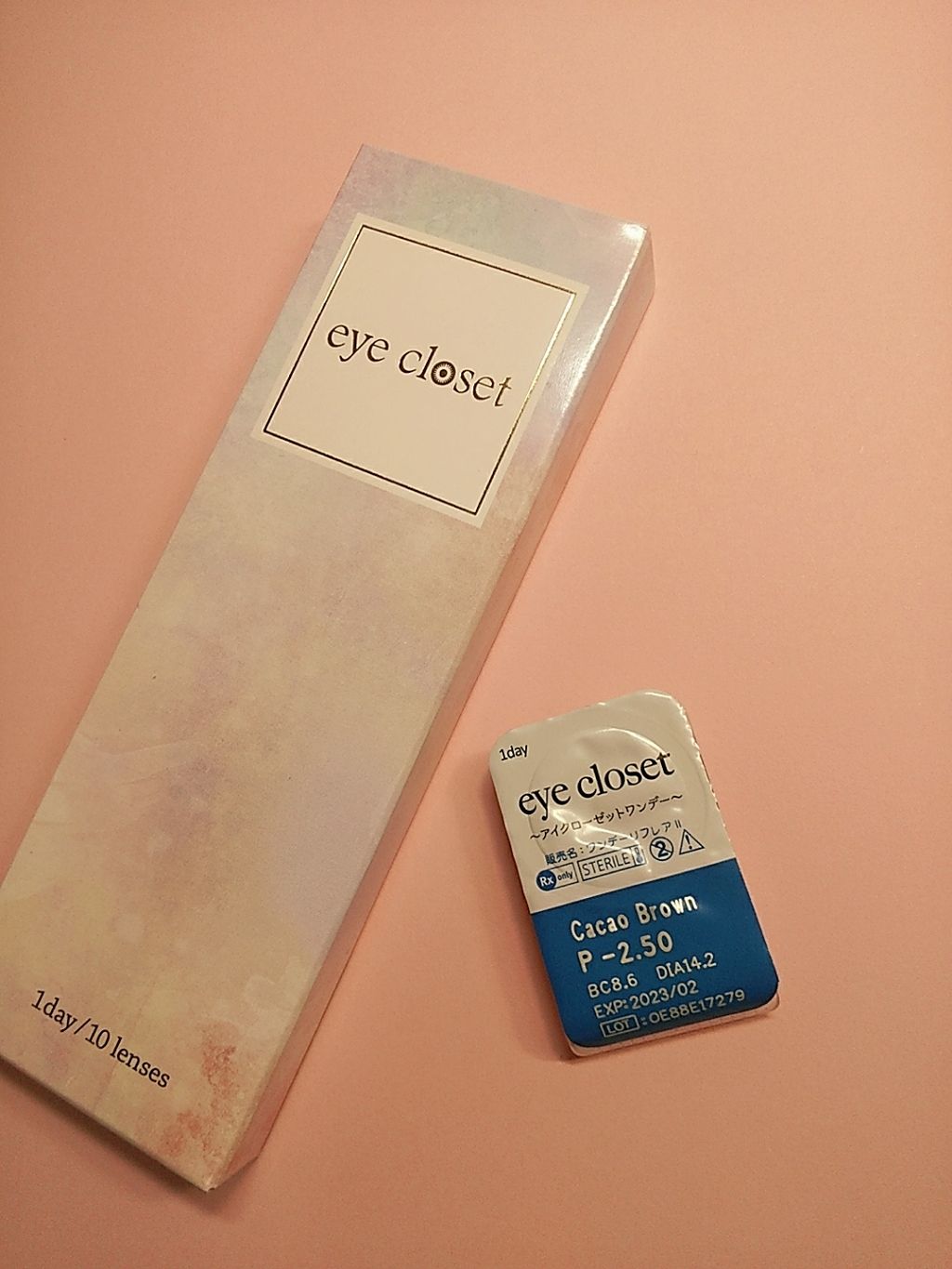 eye closet 1day SweetSeries "Girly"(アイクローゼットワンデースウィートシリーズ ガーリー)/EYE CLOSET/ワンデー(1DAY)カラコンを使ったクチコミ(2枚目)