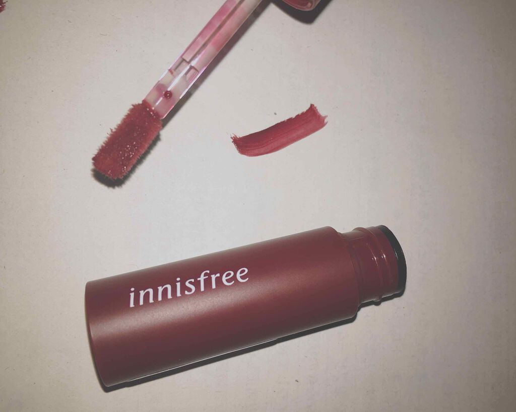 ビビッドコットン インクティント/innisfree/口紅を使ったクチコミ(2枚目)