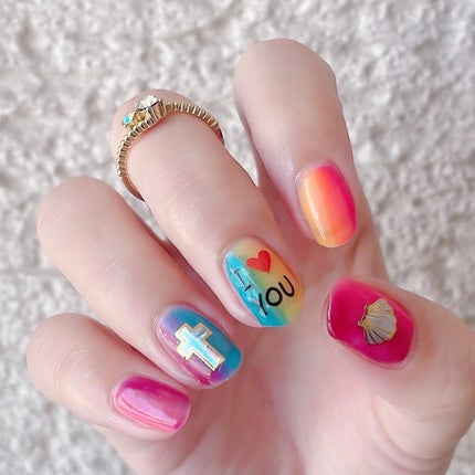 ウィークリージェル/HOMEI/ジェルネイルを使ったクチコミ(7枚目)