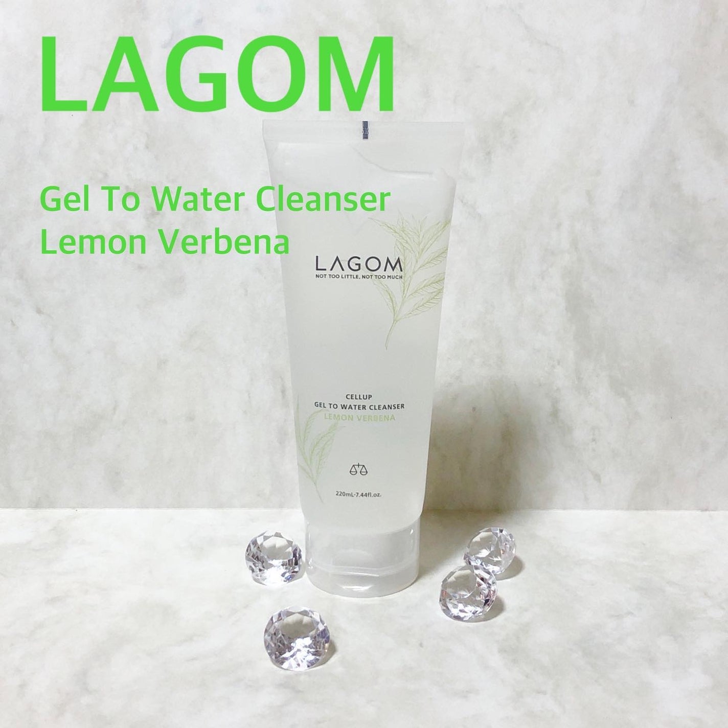 ラゴム ジェルトゥウォーター クレンザー(LV)(朝用洗顔)/LAGOM /その他洗顔料を使ったクチコミ(1枚目)