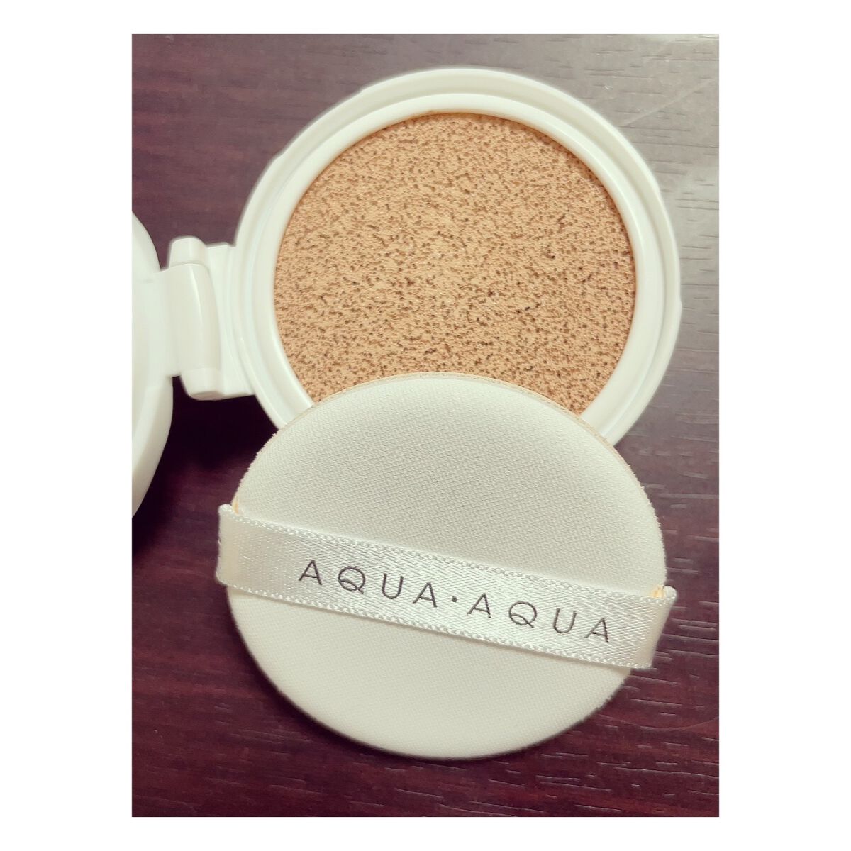 オーガニッククッションコンパクト/アクア・アクア/クッションファンデーションを使ったクチコミ（3枚目）