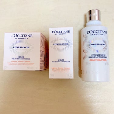 レーヌブランシュ イルミネイティングフェイスウォーター/L'OCCITANE/化粧水を使ったクチコミ（2枚目）