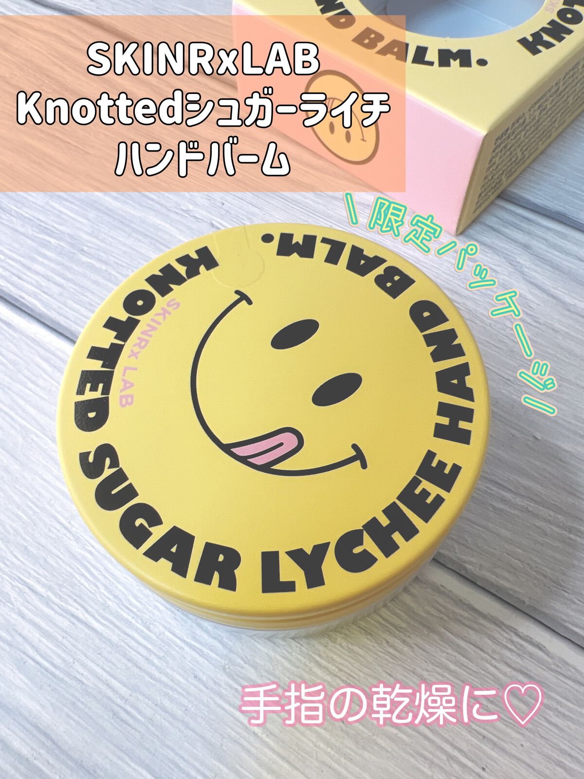 Knottedシュガーライチハンドバーム/SKINRx LAB/ハンドクリームを使ったクチコミ（1枚目）