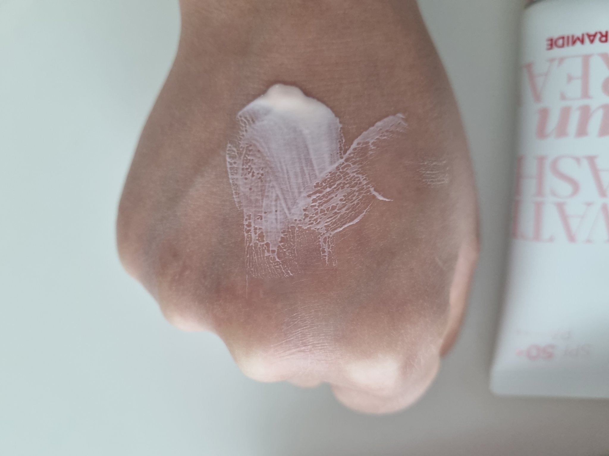 ウォータースプラッシュサンクリーム セラミド/espoir/日焼け止めクリームを使ったクチコミ（3枚目）