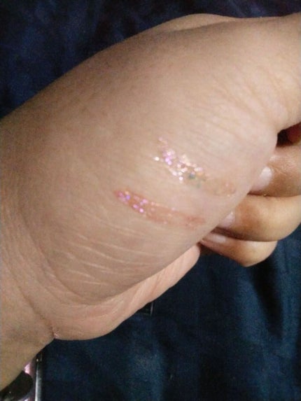 ダイヤモンドシリーズ 星空リキッドアイシャドウ/ZEESEA/リキッドアイシャドウを使ったクチコミ(2枚目)