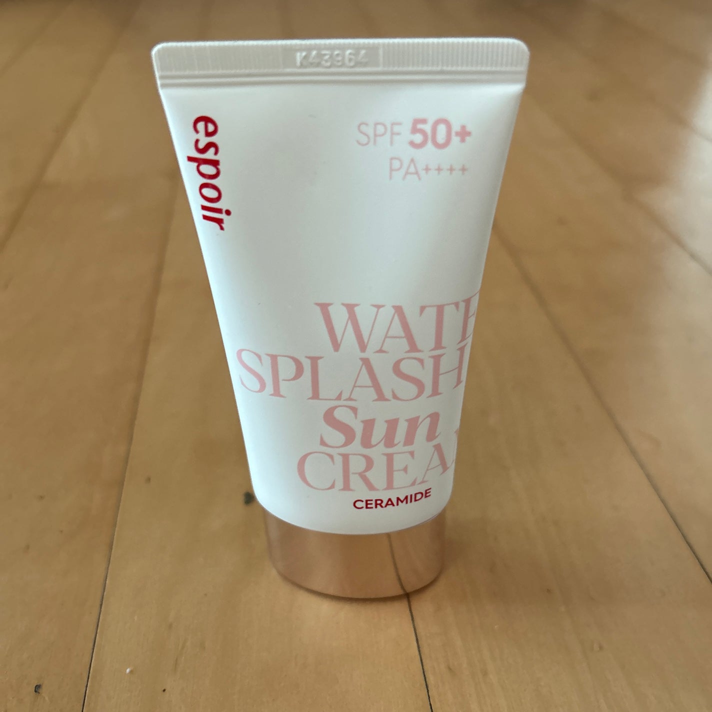 ウォータースプラッシュサンクリーム セラミド/espoir/日焼け止めクリームを使ったクチコミ(1枚目)