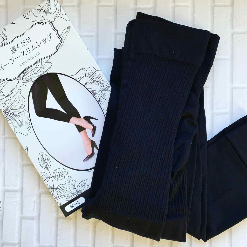 履くだけイージースリムレッグ/slimlab/着圧ソックス・レギンスを使ったクチコミ(1枚目)