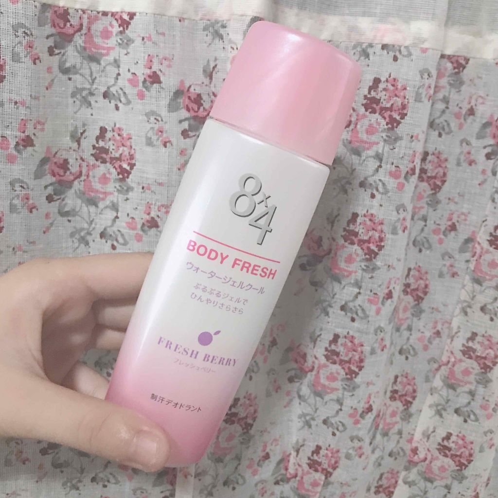 ボディフレッシュ ウォータージェルクール フレッシュソープ/８ｘ４/デオドラント・制汗剤を使ったクチコミ（1枚目）