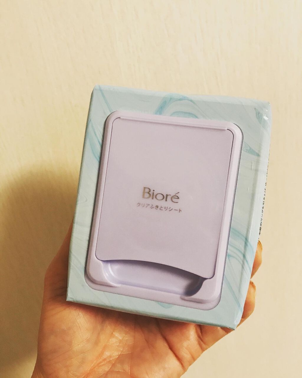 クリアふきとりシート/ビオレ/クレンジングシートを使ったクチコミ（1枚目）