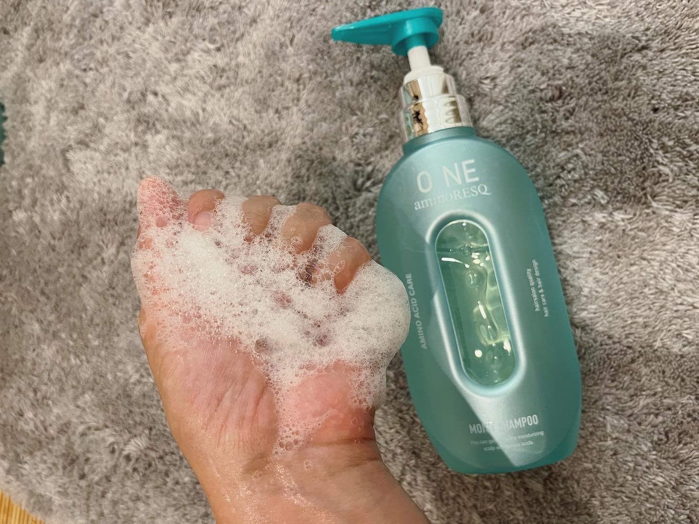 ワン アミノレスキューモイストシャンプー/トリートメント/アミノレスキュー/市販シャンプーを使ったクチコミ（2枚目）