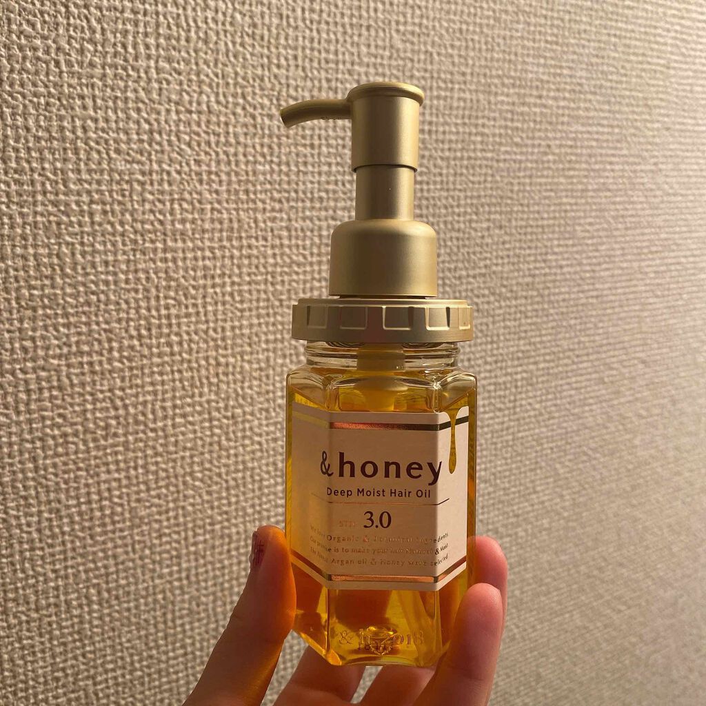 ディープモイスト ヘアオイル3.0/&honey/ヘアオイルを使ったクチコミ（1枚目）