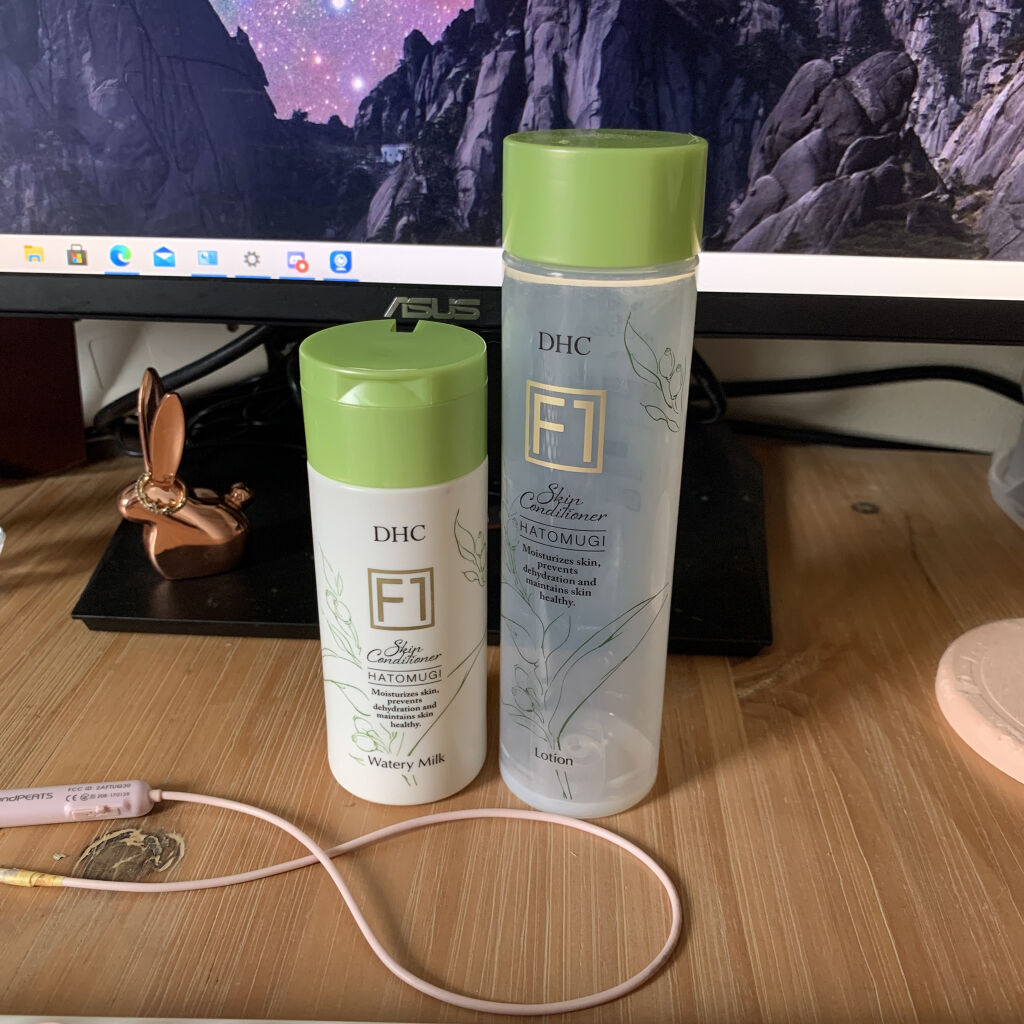 ハトムギ ローション [F1]/DHC/化粧水を使ったクチコミ（1枚目）