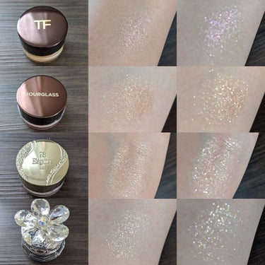 HOURGLASS  Scattered Light Glitter Eyeshadow/HOURGLASS/ジェル・クリームアイシャドウを使ったクチコミ（2枚目）