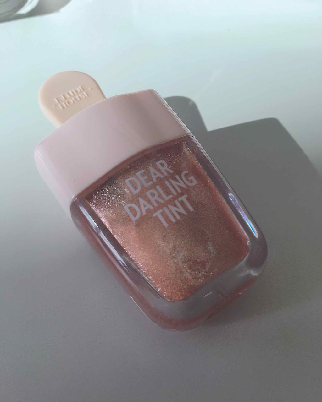 ディアダーリン ウォータージェルティント （アイスティント）/ETUDE/口紅を使ったクチコミ（1枚目）