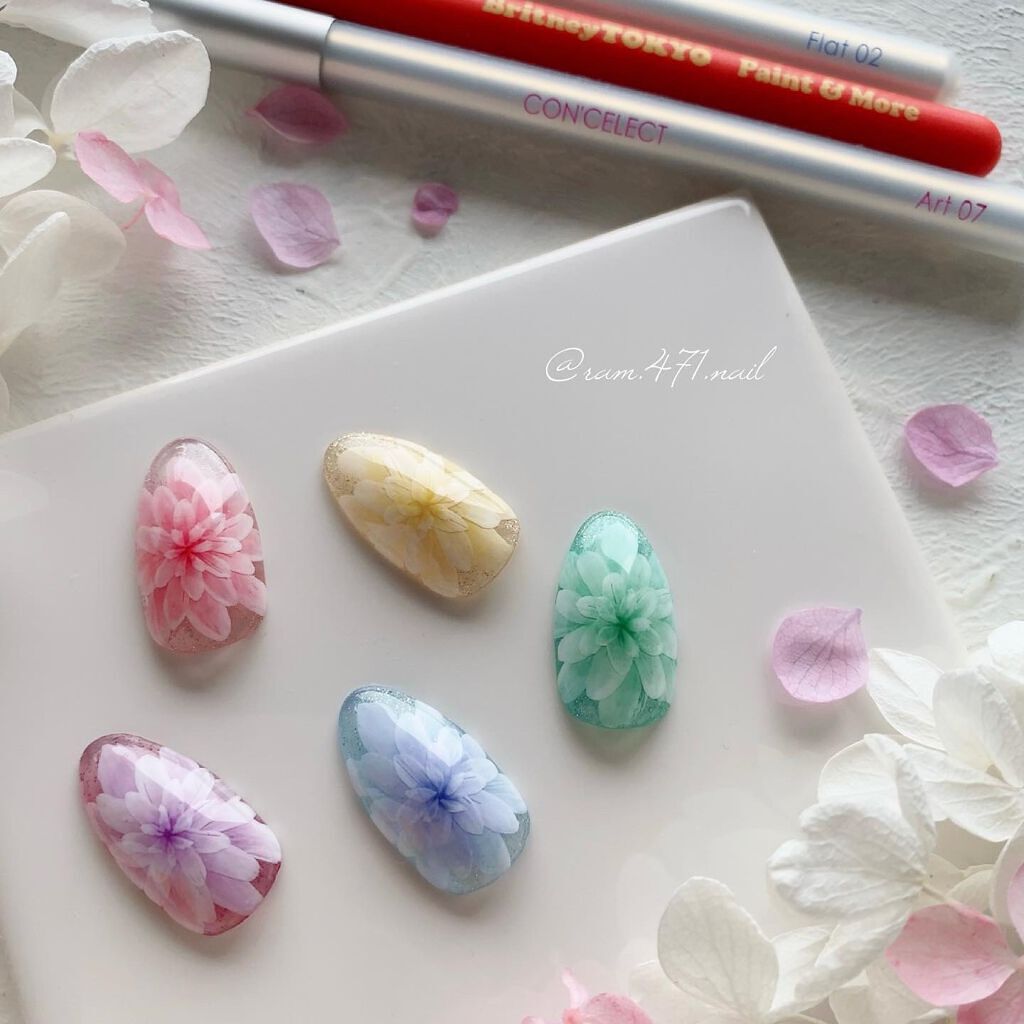 オリジナルネイルブラシ/CON'CELECT/ネイル用品を使ったクチコミ（3枚目）