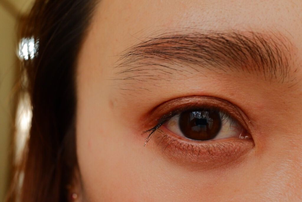 ミネラルアイバーム ジンジャーゴールド/エトヴォス/ジェル・クリームアイシャドウを使ったクチコミ（2枚目）