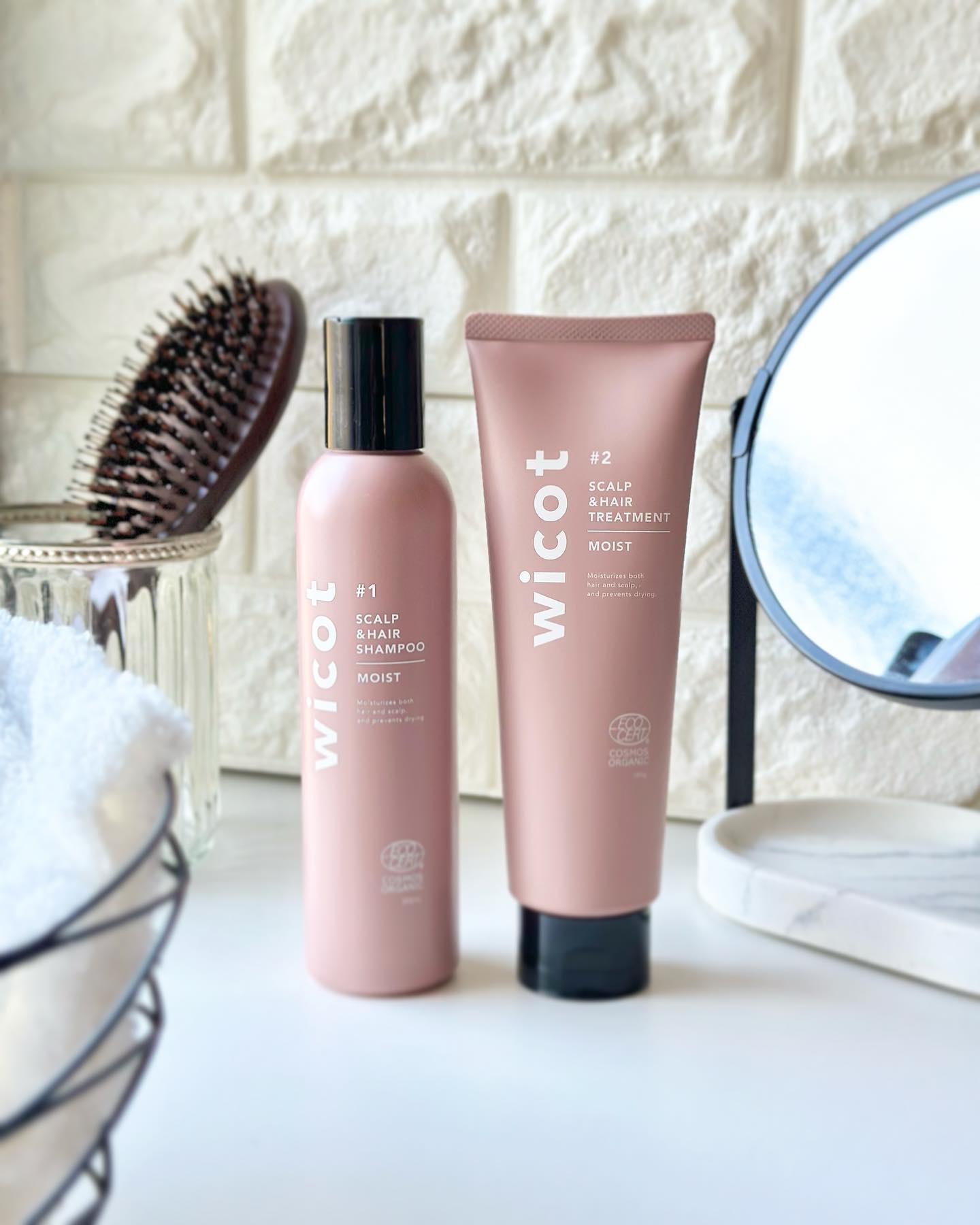 スカルプ＆ヘア シャンプー/トリートメント モイスト トリートメント180ml/wicot/市販シャンプーを使ったクチコミ（2枚目）