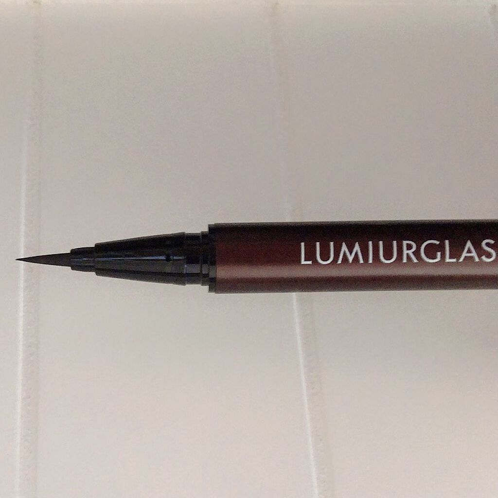 スキルレスライナー/LUMIURGLAS/リキッドアイライナーを使ったクチコミ（3枚目）
