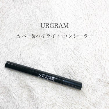 U R GLAM UR GLAM　COVER＆HIGHLIGHT CONCEALERのクチコミ「̵ ̀ ̗ コンシーラー  ̖ ́ ̵
🌷URGRAM
✔︎カバー&ハイライトコンシーラー　1.....」（1枚目）