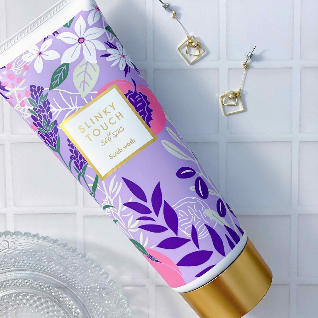 スクラブウォッシュ/スリンキータッチ セルフスパ/ボディスクラブを使ったクチコミ（1枚目）