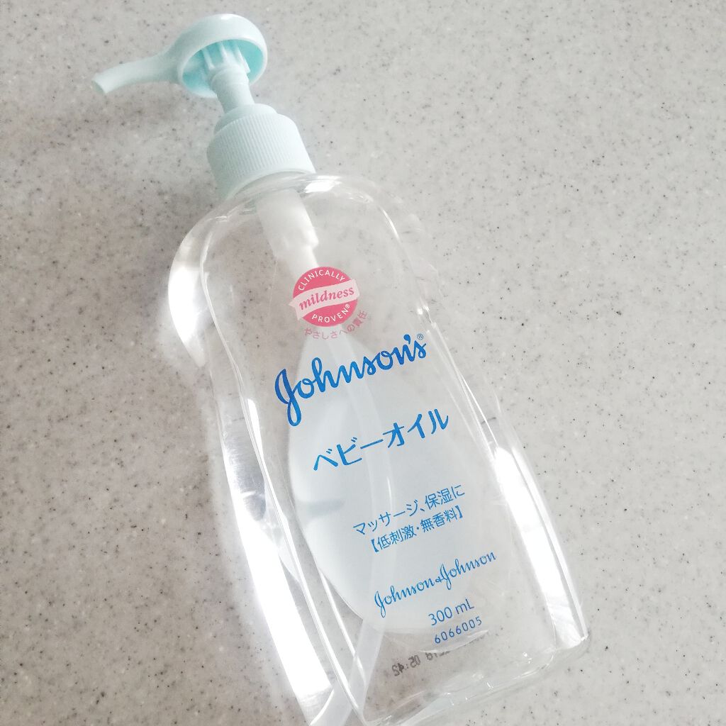 ベビーオイル 無香料/ジョンソンベビー/ボディオイルを使ったクチコミ(1枚目)