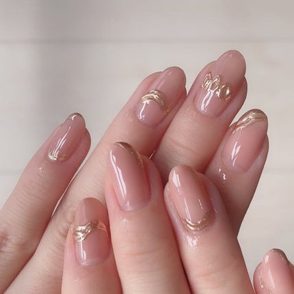 #ニュアンスネイル,#ミラーネイル,#セルフジェルネイル,#セルフネイル,#リングネイルのネイルデザイン