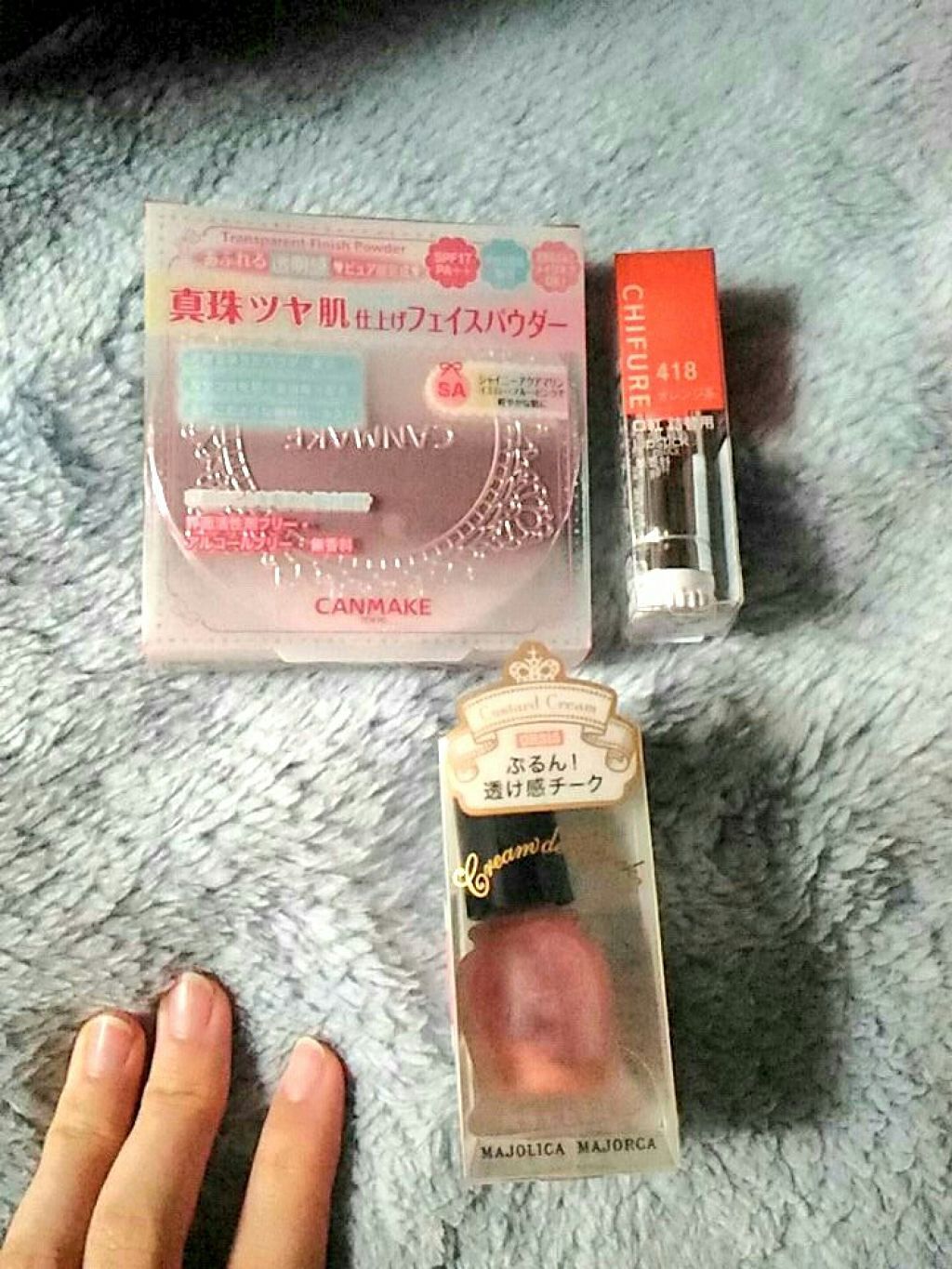 トランスペアレントフィニッシュパウダー/キャンメイク/プレストパウダーを使ったクチコミ(1枚目)