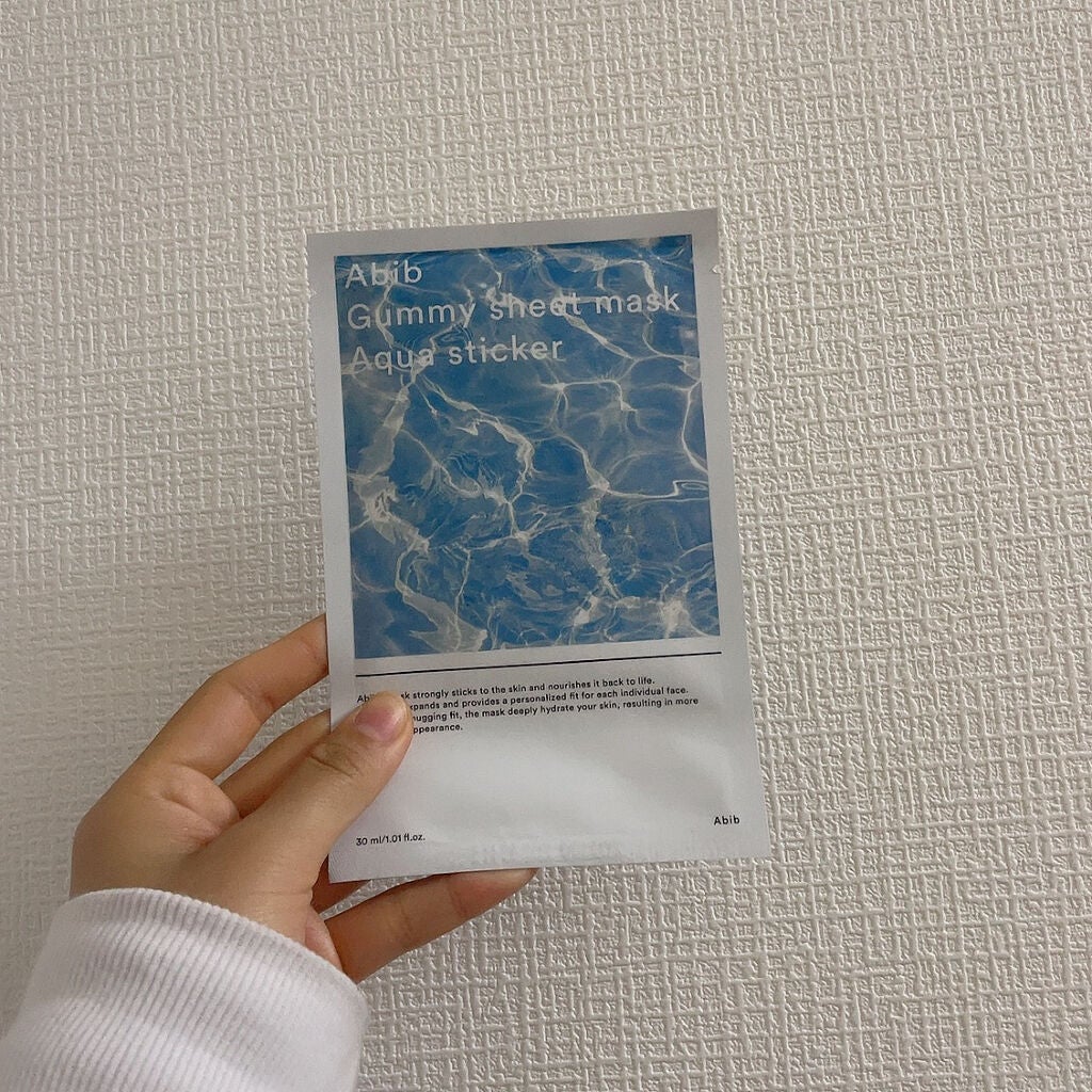 ガムシートマスク アクアステッカー/Abib /シートマスク・パックを使ったクチコミ(4枚目)