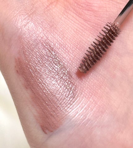 カラーリングアイブロウ マイクロ 30 スモーキーピンク/ヘビーローテーション/眉マスカラを使ったクチコミ(2枚目)