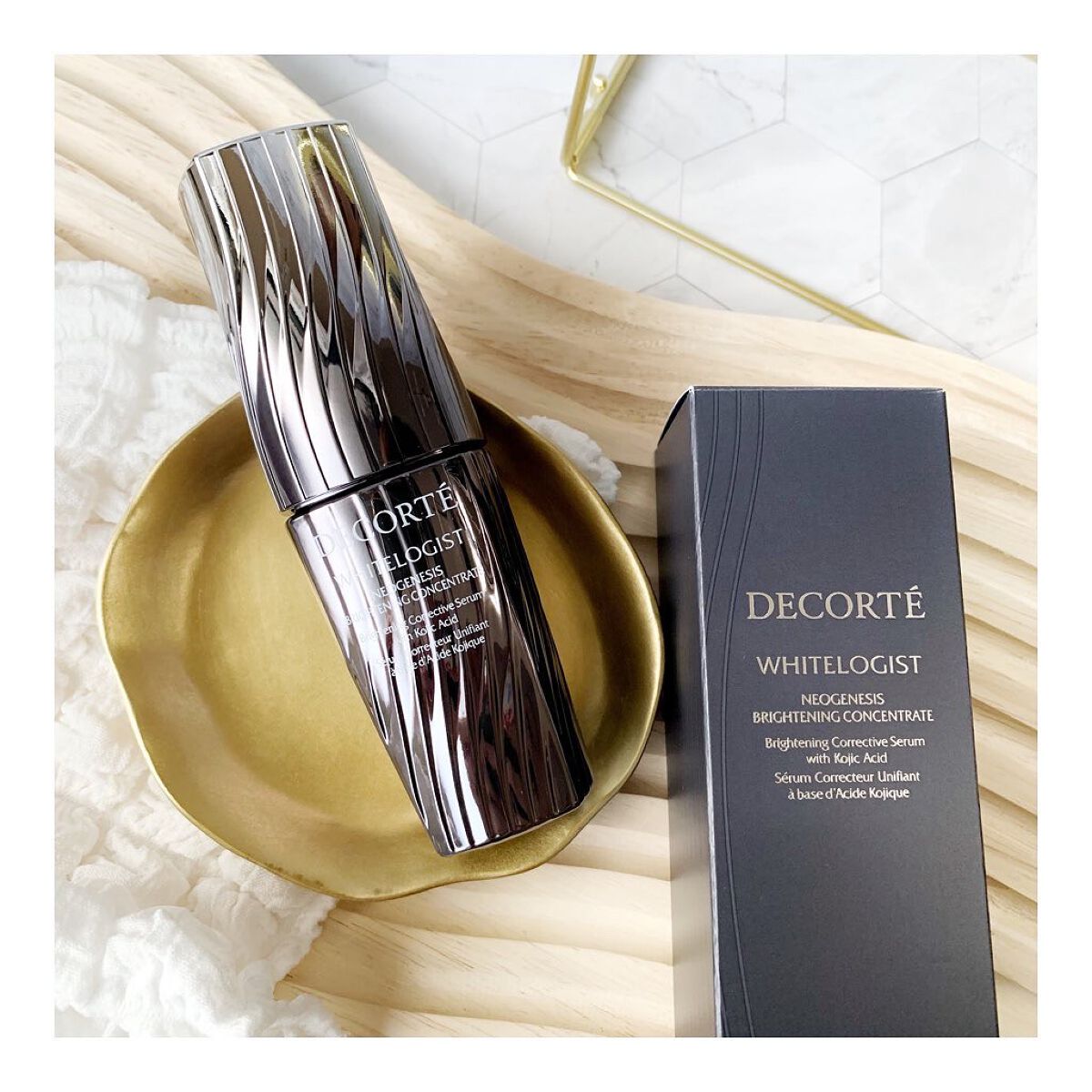 ホワイトロジスト ネオジェネシス ブライトニング コンセントレイト/DECORTÉ/美容液を使ったクチコミ(2枚目)