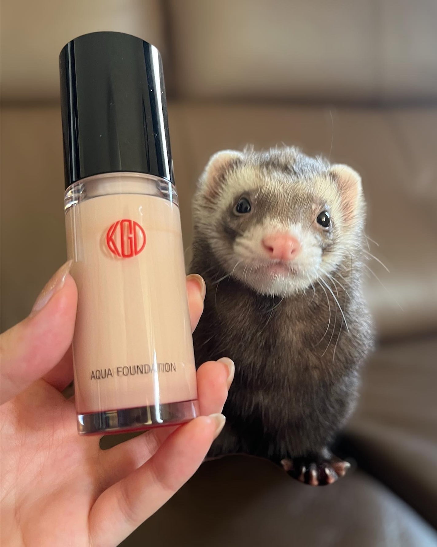 マイファンスィー アクアファンデーション/Koh Gen Do/リキッドファンデーションを使ったクチコミ(2枚目)