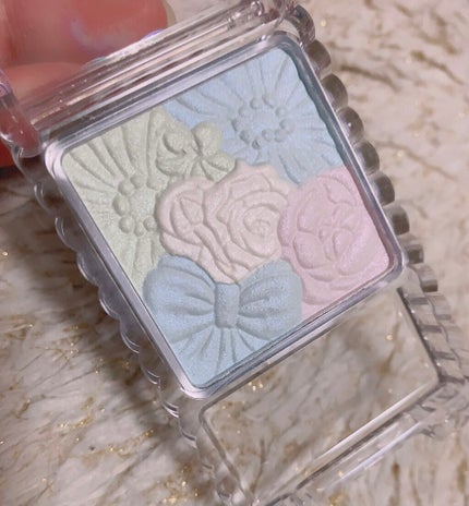 グロウフルールハイライター/キャンメイク/パウダーハイライトを使ったクチコミ(3枚目)