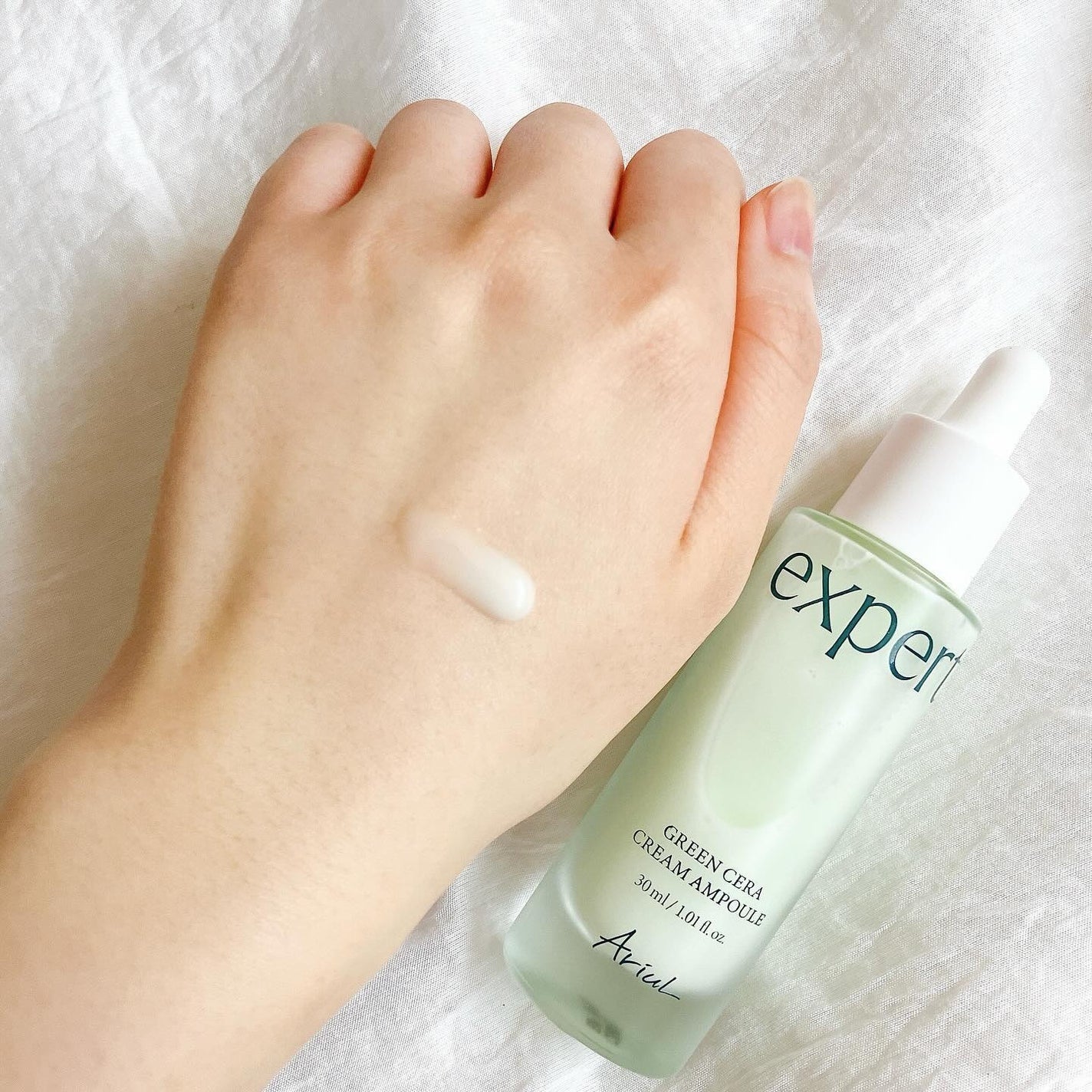 グリーンセラアンプルクリーム/Ariul/美容液を使ったクチコミ(4枚目)